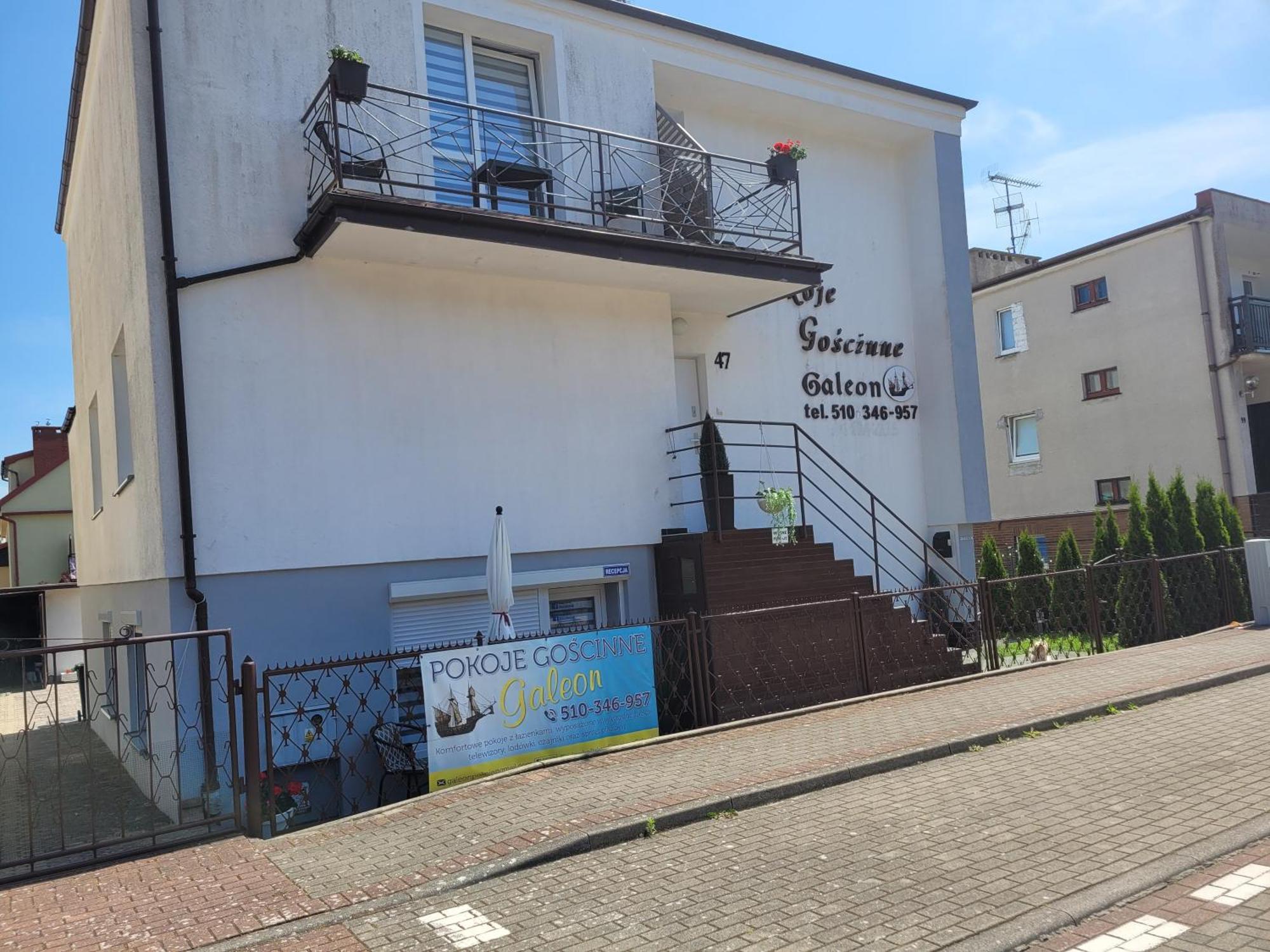 Pokoje Goscinne Galeon W Darlowku Ujście-Darłowskie المظهر الخارجي الصورة